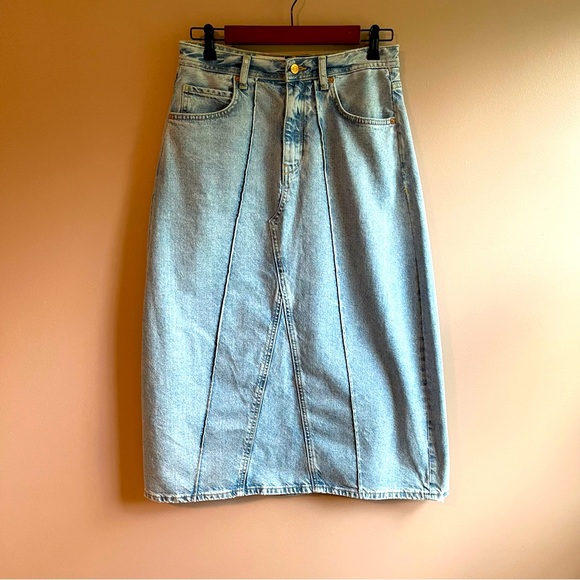 Anthropologie Pilcro jean skirt size 6 nwot - Picture 1 of 9